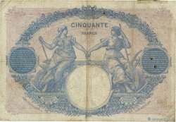 50 Francs BLEU ET ROSE FRANCE 1926 F.14.39 B