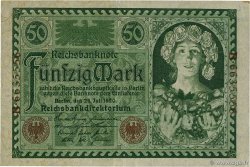 50 Mark ALLEMAGNE 1920 P.068 TTB+