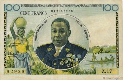 100 Francs Félix Éboué IE FRENCH EQUATORIAL AFRICA 1957 A.141a F