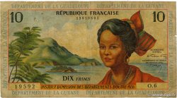 10 Francs FRENCH ANTILLES 1964 P.08b G