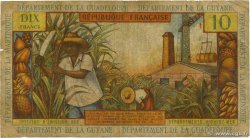 10 Francs FRENCH ANTILLES 1964 P.08b G