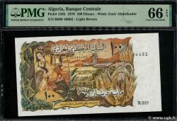 100 Dinars ARGELIA  1970 P.128b