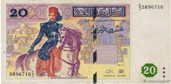 20 Dinars TUNISIE 1992 P.88 TB+