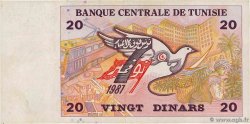 20 Dinars TUNISIE 1992 P.88 TB+