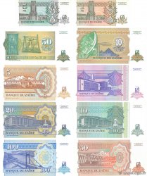 Lot de 10 Billets Lot ZAIRE 1993 P.LOT UNC