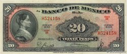 20 Pesos MEXIQUE 1959 P.054h SUP+