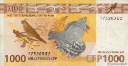 1000 Francs FRENCH PACIFIC TERRITORIES 2014 P.06 VF