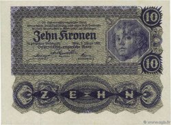 10 Kronen AUTRICHE 1922 P.075 pr.NEUF