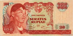 100 Rupiah INDONÉSIE  1968 P.108a