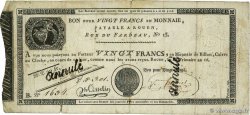 20 Francs Annulé FRANCIA Rouen 1803 PS.245b