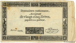 25 Livres FRANCIA  1793 Ass.43a