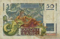 50 Francs LE VERRIER FRANCE  1946 F.20.05 B+