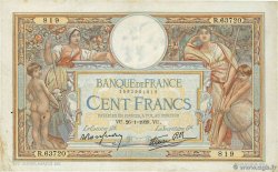 100 Francs LUC OLIVIER MERSON type modifié FRANCIA  1939 F.25.40a