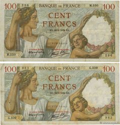 100 Francs SULLY Lot FRANCIA  1939 F.26.05
