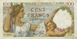 100 Francs SULLY FRANCIA  1940 F.26.33