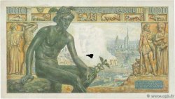 1000 Francs DÉESSE DÉMÉTER FRANCE 1942 F.40.10 TB