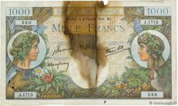 1000 Francs COMMERCE ET INDUSTRIE FRANCE 1941 F.39.04 B+