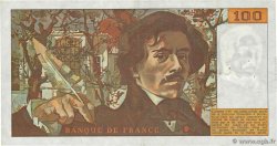 100 Francs DELACROIX modifié FRANCE 1979 F.69.03 TB+