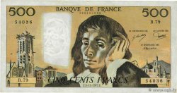 500 Francs PASCAL FRANCE 1977 F.71.17 TB+