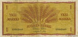 1 Markka FINLANDE 1963 P.098a TB+