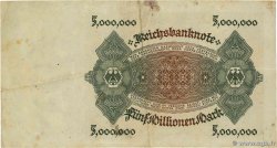 5 Millionen Mark ALLEMAGNE 1923 P.090 TTB