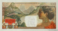 2 NF sur 100 Francs La Bourdonnais SAINT PIERRE ET MIQUELON 1960 P.32 pr.NEUF