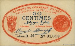 50 Centimes ALGERIA Alger 1915 JP.137.19