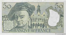 50 Francs QUENTIN DE LA TOUR FRANCE 1990 F.67.16 SUP