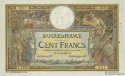 100 Francs LUC OLIVIER MERSON sans LOM FRANCE 1916 F.23.08 TB