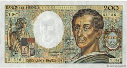 200 Francs MONTESQUIEU FRANCE 1987 F.70.07 TTB