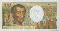 200 Francs MONTESQUIEU FRANCE 1987 F.70.07 TTB