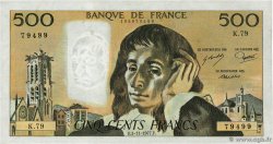 500 Francs PASCAL FRANCE 1977 F.71.17 TTB+
