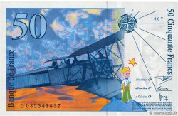 50 Francs SAINT-EXUPÉRY modifié FRANCE 1997 F.73.04 NEUF