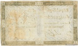 125 Livres FRANCE 1793 Ass.44a TB