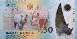 30 Namibia Dollars Commémoratif NAMIBIA 2020 P.W18 UNC