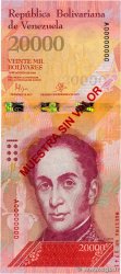 20000 Bolivares Spécimen VENEZUELA 2017 P.099s NEUF