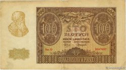 100 Zlotych POLOGNE 1940 P.097 pr.TTB