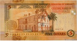 5 Dinars JORDANIE 2008 P.35c TTB+