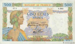 500 Francs LA PAIX FRANCE 1940 F.32.06