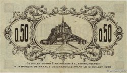 50 Centimes FRANCE régionalisme et divers Granville 1915 JP.060.01 TTB