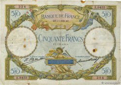 50 Francs LUC OLIVIER MERSON type modifié FRANCE 1931 F.16.02 TB