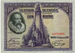 100 Pesetas ESPAGNE 1928 P.076