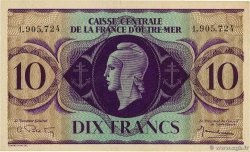 10 Francs AFRIQUE ÉQUATORIALE FRANÇAISE  1943 P.16c