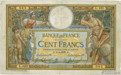100 Francs LUC OLIVIER MERSON avec LOM FRANCE  1908 F.22.01 B+
