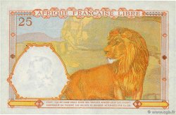 25 Francs AFRIQUE ÉQUATORIALE FRANÇAISE Brazzaville 1941 P.07a AU+