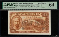 1000 Dong Spécimen VIETNAM  1951 P.065s SC+