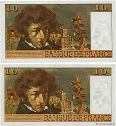 10 Francs BERLIOZ Lot FRANCE 1972 F.63.01 VF