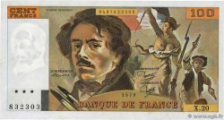100 Francs DELACROIX modifié FRANCE 1979 F.69.03 pr.SUP