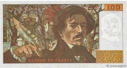 100 Francs DELACROIX modifié FRANCE 1979 F.69.03 pr.SUP