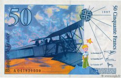 50 Francs SAINT-EXUPÉRY modifié FRANCE 1997 F.73.04 XF